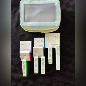 FLYTE.70 MakeUp and Cosmetic Bag 10 PIECE SET (NEW)